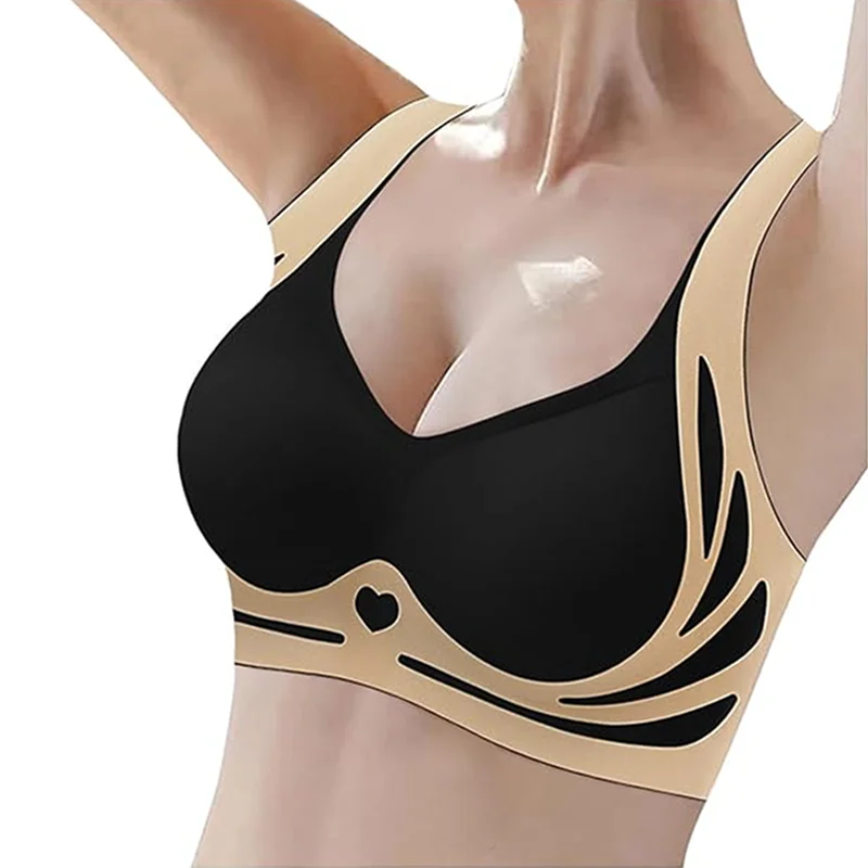 Thin Push-Up Bra, Anti-Sagging, Sexy Women's Back-Beautiful Seamless Intimates, Large Breasts Appear Smaller, No Steel Rims, Anti-Gravity Lifting and Breast Reduction, Light and Luxurious Feel
Thin Push-Up Bra, Anti-Sagging, Sexy Women's Back-Beautiful Seamless Intimates, Large Breasts Appear Smaller, No Steel Rims, Anti-Gravity Lifting and Breast Reduction, Light and Luxurious Feel