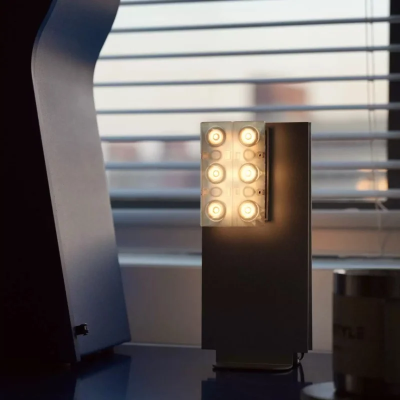 Satellite Charging Desktop Lamp - Original Design. Programmable control for an optical art installation breathing lamp.
Satellite Charging Desktop Lamp - Original Design. Programmable control for an optical art installation breathing lamp.