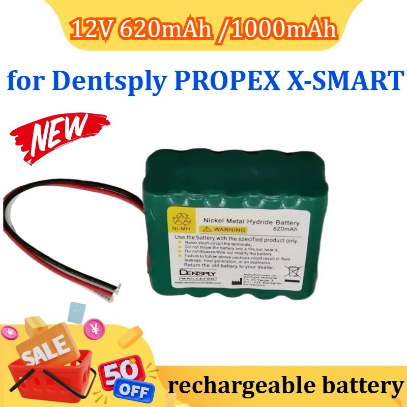 New for Dentsply PROPEX X-SMART 12V 620mAh /1000mAh Root Canal Instrument Motor Battery Medical Equipment and Instruments
New for Dentsply PROPEX X-SMART 12V 620mAh /1000mAh Root Canal Instrument Motor Battery Medical Equipment and Instruments