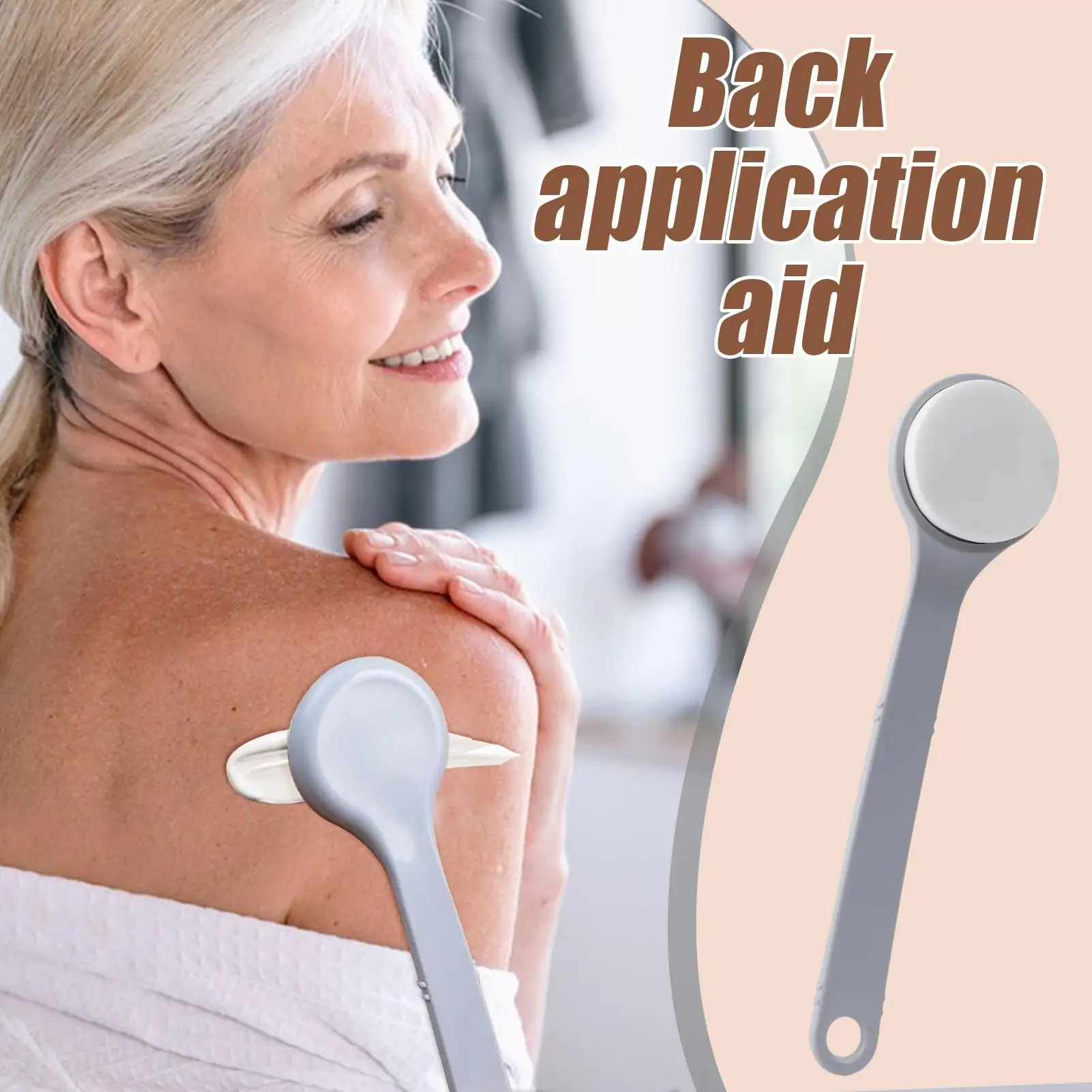 Back Applicator for Lotion Back Sunscreen Applicator for Senior Extended Handle Ointment Apply Aid for Medicine Moisturizing
Back Applicator for Lotion Back Sunscreen Applicator for Senior Extended Handle Ointment Apply Aid for Medicine Moisturizing