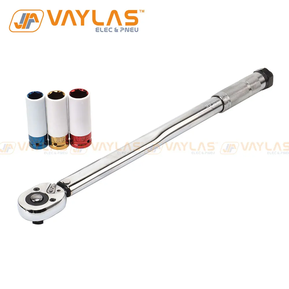 28-210N.m Torque Wrench Hand Tool 1/2 Inch Drive Spanner Quick Release Reversible Head Chrome Vanadium Steel
28-210N.m Torque Wrench Hand Tool 1/2 Inch Drive Spanner Quick Release Reversible Head Chrome Vanadium Steel