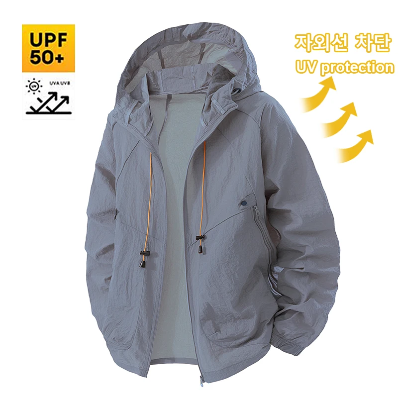 Summer Men's Hiking Jacket Waterproof Quick Dry Camping Hunting Clothes Sun-Protective Outdoor Sports Coat Anti UV Windbreaker
Summer Men's Hiking Jacket Waterproof Quick Dry Camping Hunting Clothes Sun-Protective Outdoor Sports Coat Anti UV Windbreaker