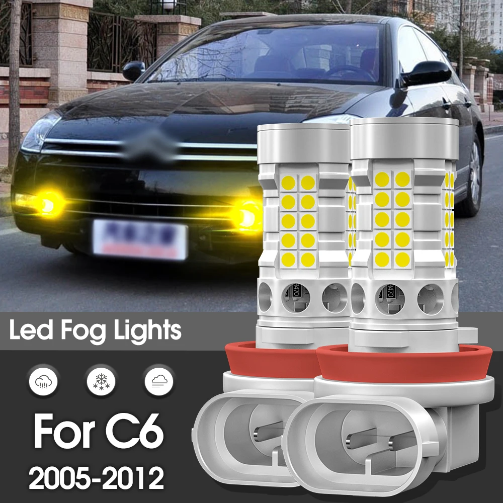 Светодиодные противотуманные фары Canbus, 2 шт., аксессуары для Citroen C6 2005-2012 2006 2007 2008 2009 2010 2011
Светодиодные противотуманные фары Canbus, 2 шт., аксессуары для Citroen C6 2005-2012 2006 2007 2008 2009 2010 2011