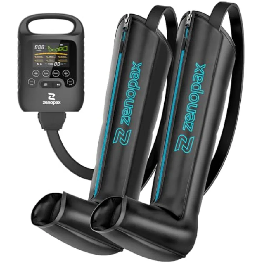 Full Leg Air Compression Massager with Overlapping Airbags for Circulation and Pain Relief 8-Level Pressure Settings 6 Massage
Full Leg Air Compression Massager with Overlapping Airbags for Circulation and Pain Relief 8-Level Pressure Settings 6 Massage