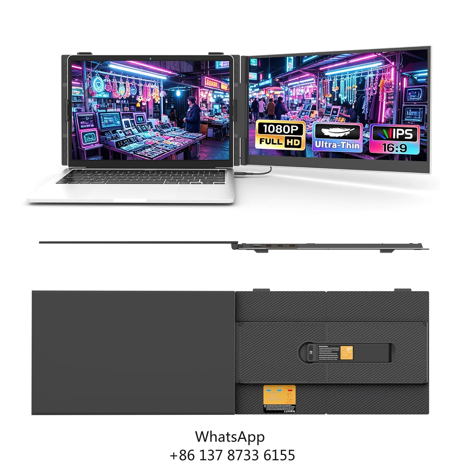 S8 14 Inch Laptop Screen Extender Dual Monitor 1080P IPS Portable Second Screen For Laptop Plug And Play No Driver
S8 14 Inch Laptop Screen Extender Dual Monitor 1080P IPS Portable Second Screen For Laptop Plug And Play No Driver