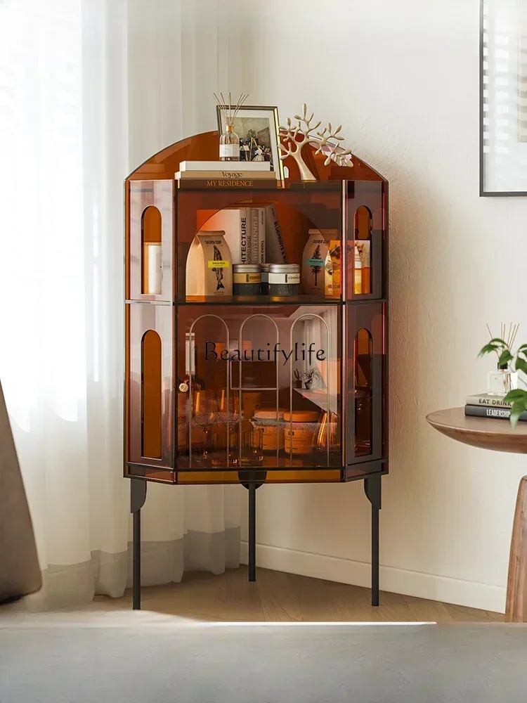 Light luxury corner cabinet storage dining side storage living room locker
Light luxury corner cabinet storage dining side storage living room locker