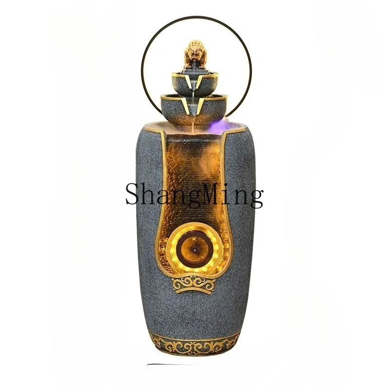 ZHB new Chinese-style flowing water ornament, living room entrance TV cabinet, floor-to-ceiling circulating water fountain
ZHB new Chinese-style flowing water ornament, living room entrance TV cabinet, floor-to-ceiling circulating water fountain