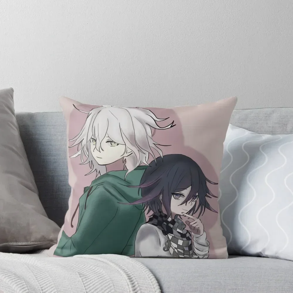 Komaeda Nagito and Kokichi Throw Pillow pillow cover luxury Decorative Cushions pillow 
Komaeda Nagito and Kokichi Throw Pillow pillow cover luxury Decorative Cushions pillow
