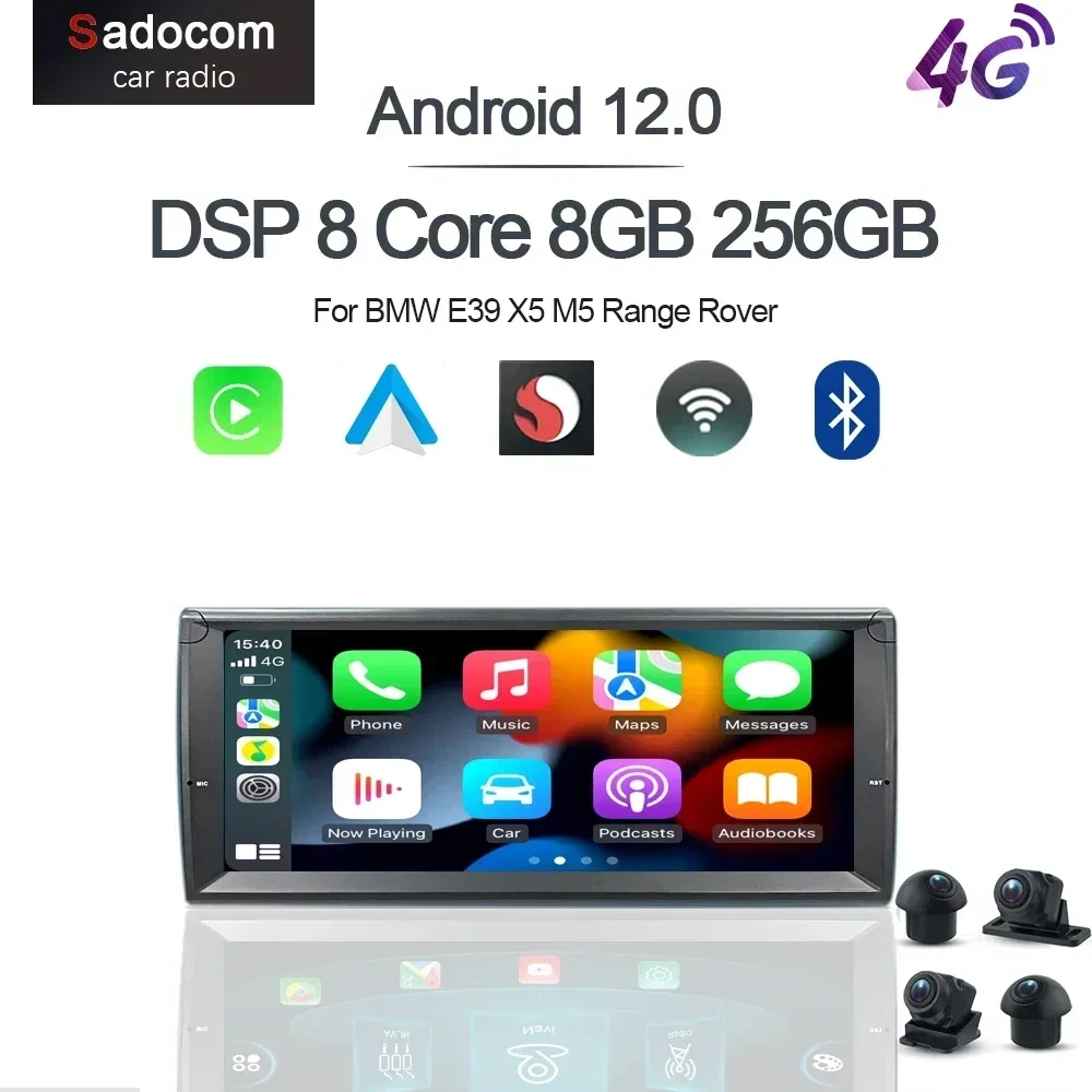 10,25 "Беспроводная Carplay Android 12 8G + 128G стерео GPS Мультимедиа автомобильное радио Wifi 360 камера RDS для BMW E39 X5 M5 Range Rover
10,25 "Беспроводная Carplay Android 12 8G + 128G стерео GPS Мультимедиа автомобильное радио Wifi 360 камера RDS для BMW E39 X5 M5 Range Rover