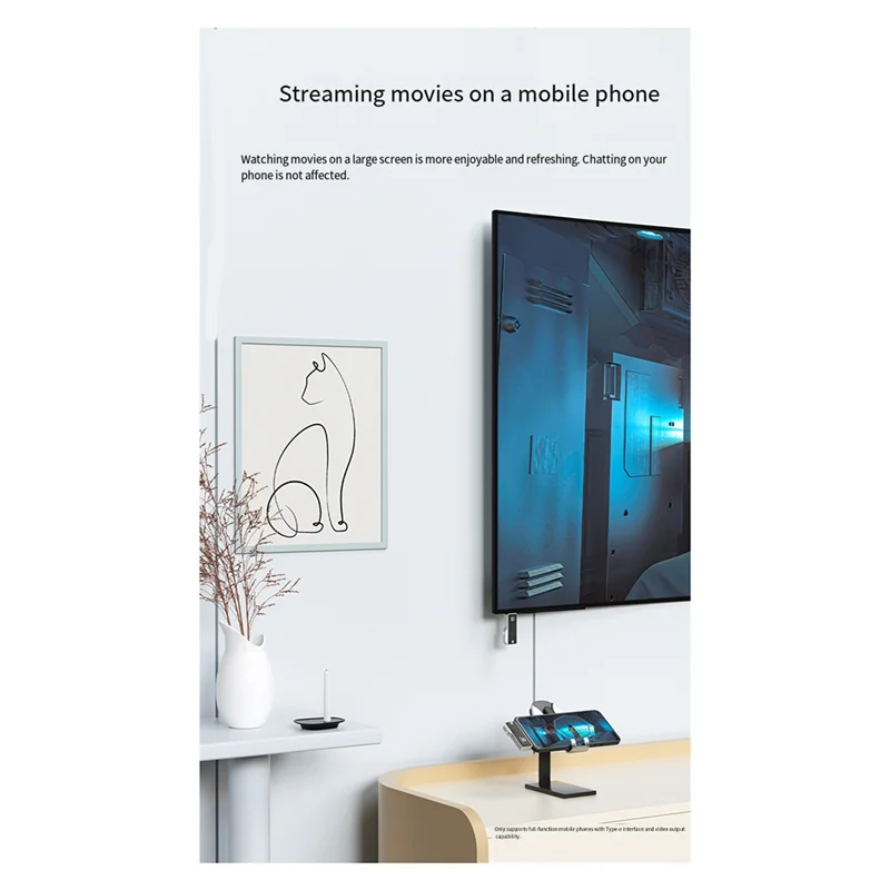 AA84 1080P Type C Wireless -Compatible Video Transmitter And Receiver Extender Display Adapter Phone PC TV Monitor
AA84 1080P Type C Wireless -Compatible Video Transmitter And Receiver Extender Display Adapter Phone PC TV Monitor