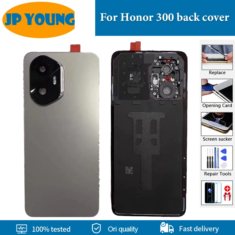 Оригинальное стекло 6,7 дюйма для Honor 300 AMM-AN00, задняя крышка батарейного отсека с объективом, рамка камеры, заднее стекло, корпус, запасные части
Оригинальное стекло 6,7 дюйма для Honor 300 AMM-AN00, задняя крышка батарейного отсека с объективом, рамка камеры, заднее стекло, корпус, запасные части