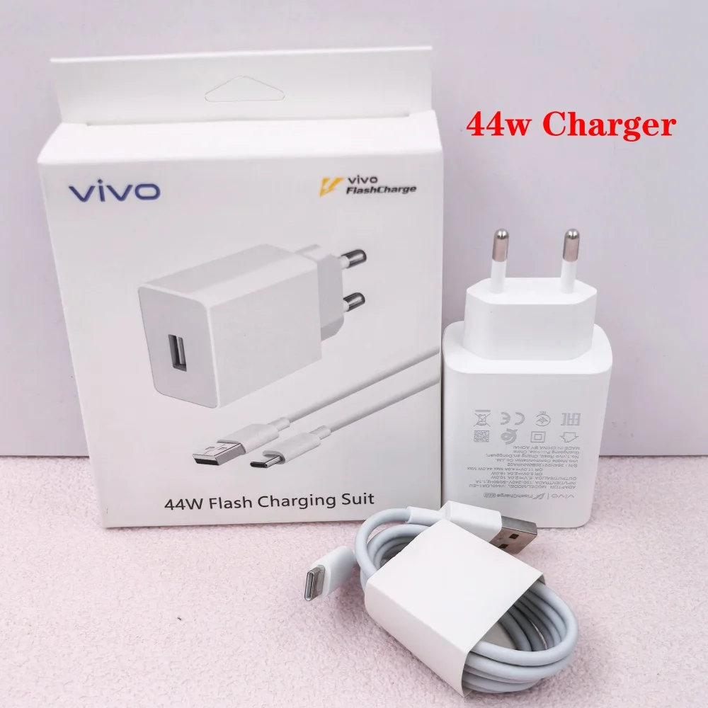 Original For Vivo S12 S10 X60 X70 Pro Charger 44W EU Flashcharge Power Adapter Usb Type C Cable For Vivo V25 V23 Y76 iQOO Z5 Z3
Original For Vivo S12 S10 X60 X70 Pro Charger 44W EU Flashcharge Power Adapter Usb Type C Cable For Vivo V25 V23 Y76 iQOO Z5 Z3