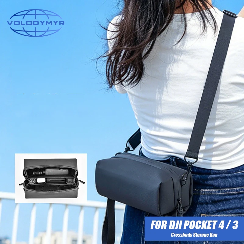 VOLODYMYR Portable Carrying Case for DJI Osmo Pocket 3/4 Multilayer Protective Storage Bag with Accessories Compartment
VOLODYMYR Portable Carrying Case for DJI Osmo Pocket 3/4 Multilayer Protective Storage Bag with Accessories Compartment