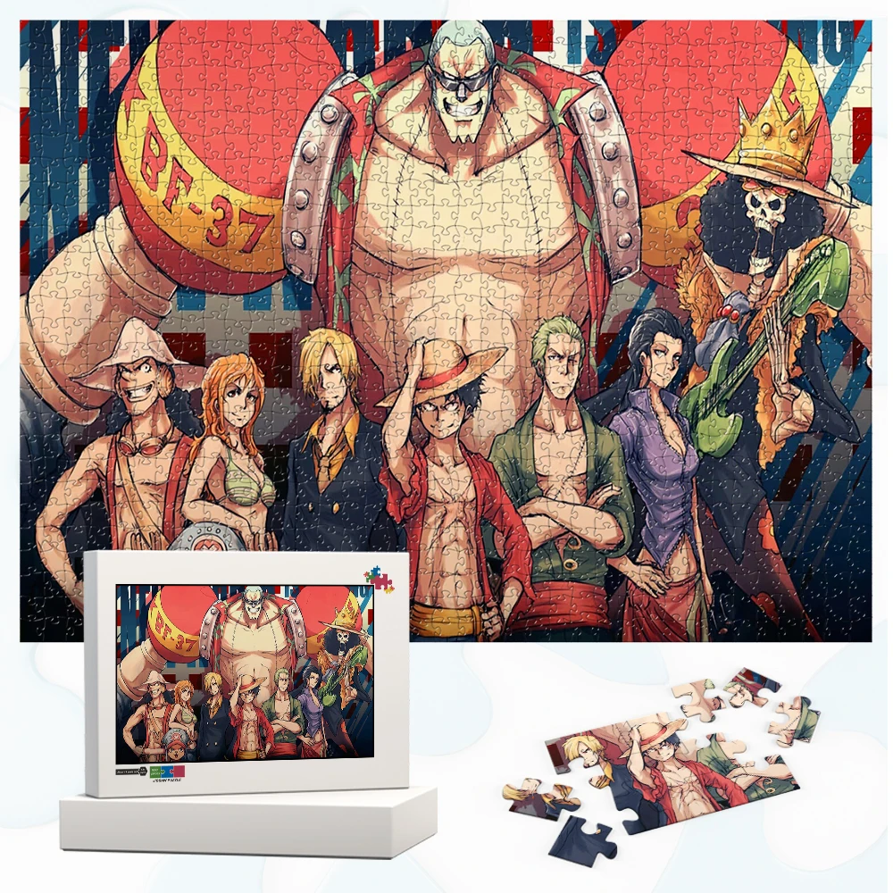 Straw Hat Pirates Jigsaw Puzzles One Piece Main Characters Games and Puzzles Fantasy Action Anime Educational Toys Adult Jigsaws
Straw Hat Pirates Jigsaw Puzzles One Piece Main Characters Games and Puzzles Fantasy Action Anime Educational Toys Adult Jigsaws
