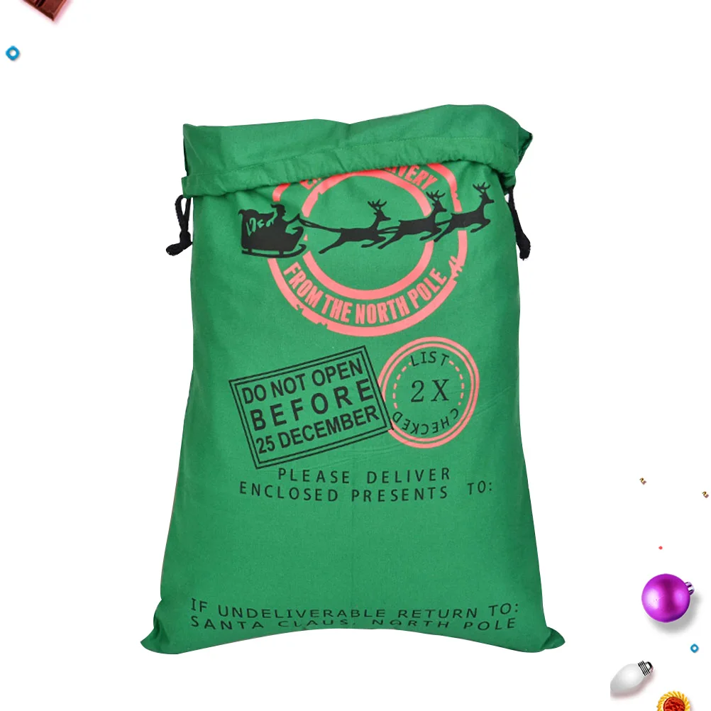 Christmas Presents Holiday Snack Bags Canvas Pouches for Crafts Sack Stocking Drawstring Party Favor
Christmas Presents Holiday Snack Bags Canvas Pouches for Crafts Sack Stocking Drawstring Party Favor