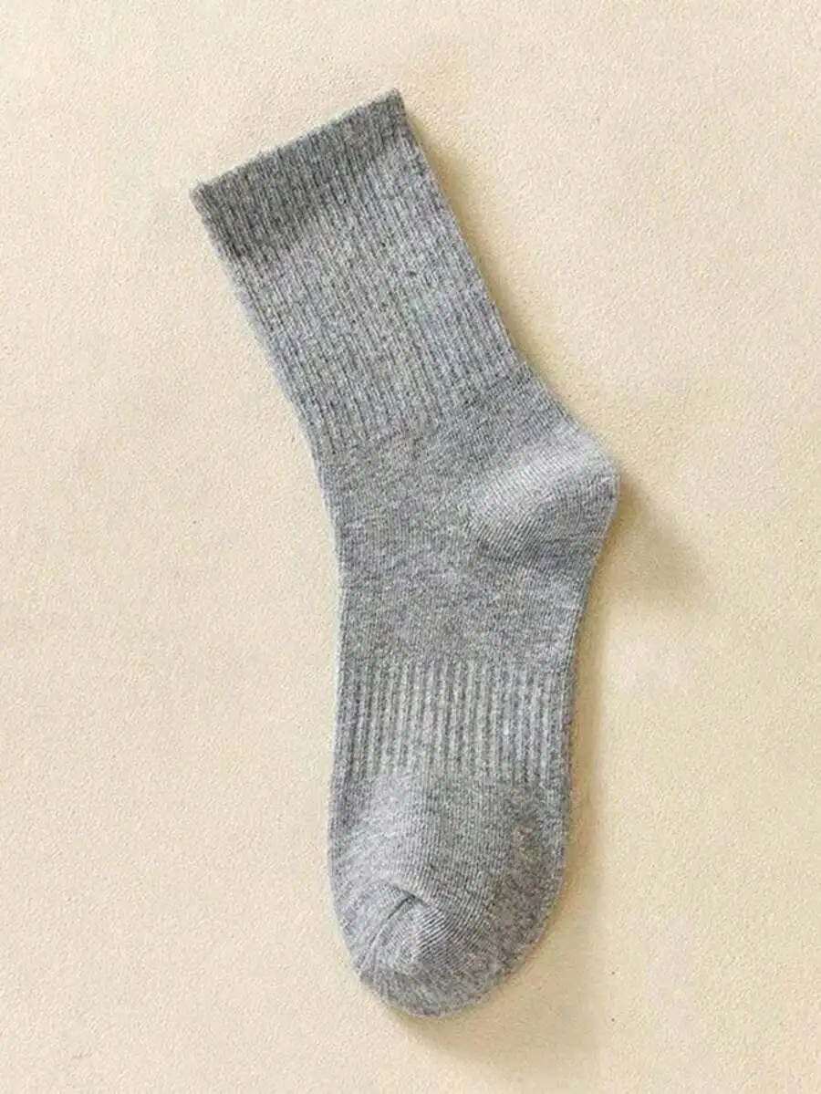 Unisex Mid-Calf Sports Socks, Gray Odor-Resistant Moisture-Wicking Thick Comfort Socks For Daily Wear
Unisex Mid-Calf Sports Socks, Gray Odor-Resistant Moisture-Wicking Thick Comfort Socks For Daily Wear