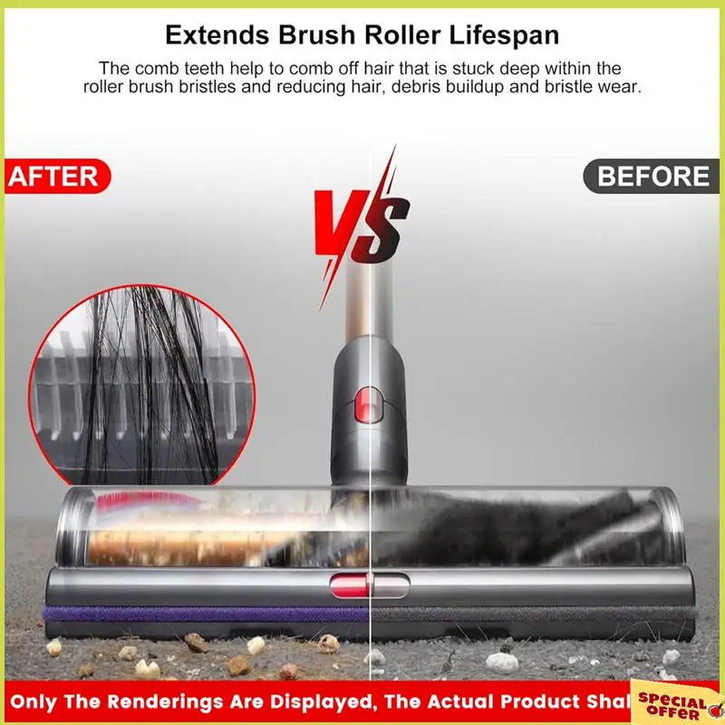 A35R For Dyson V7 V8 V10 V11 Vacuum Attachments Replacement Anti-Tangle Direct Drive Suction Head Parts Shell
A35R For Dyson V7 V8 V10 V11 Vacuum Attachments Replacement Anti-Tangle Direct Drive Suction Head Parts Shell