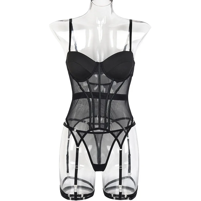 Women Sexy Erotic Set Padded Push Up Lingerie Set See Through Elegant Underwear Ladies Sexy Costumes
Women Sexy Erotic Set Padded Push Up Lingerie Set See Through Elegant Underwear Ladies Sexy Costumes