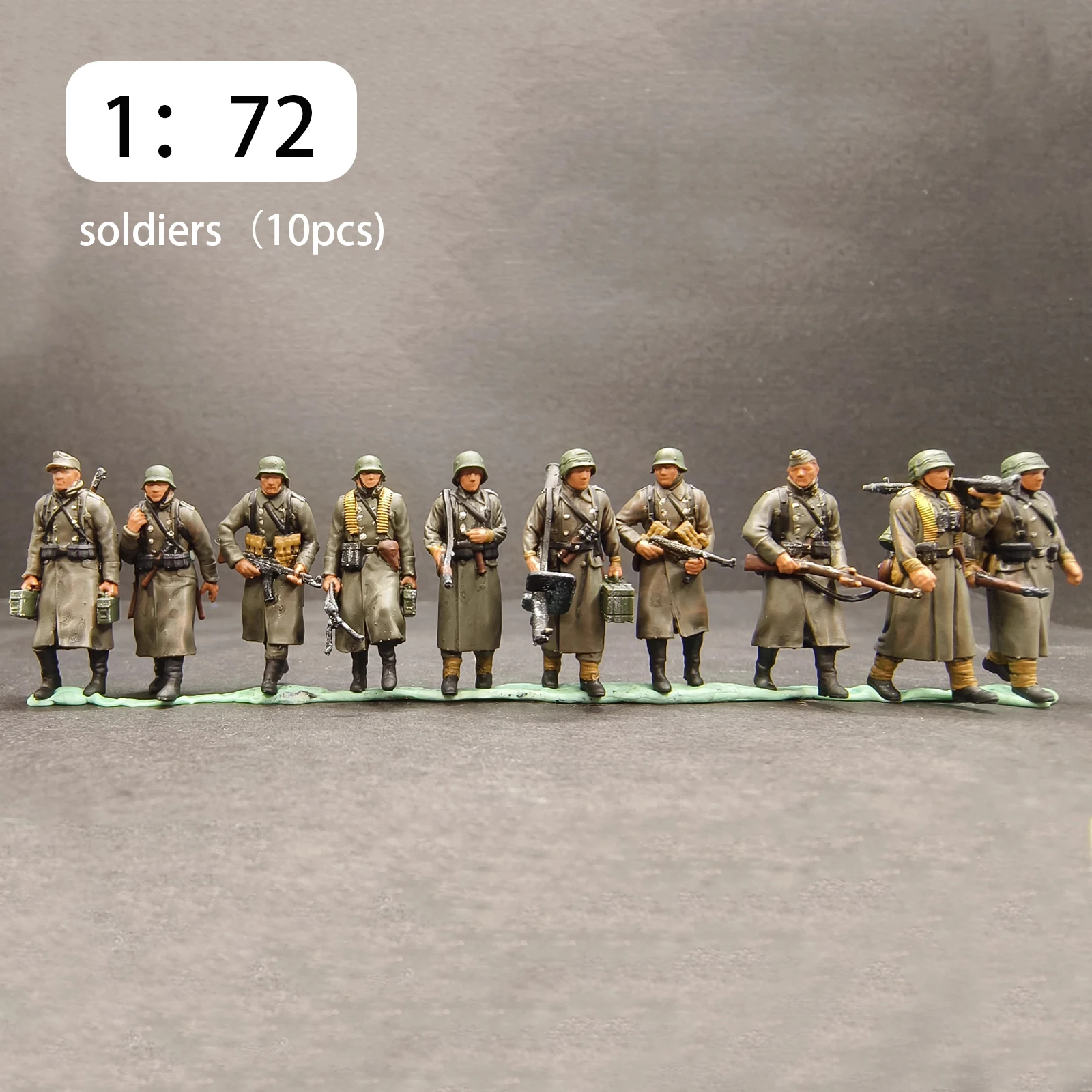 1/72 Scale WWII German Soldier Patrol Team Miniatures Military Tank Model Figures Diorama Scene Collectible Hobby Decor Toy
1/72 Scale WWII German Soldier Patrol Team Miniatures Military Tank Model Figures Diorama Scene Collectible Hobby Decor Toy