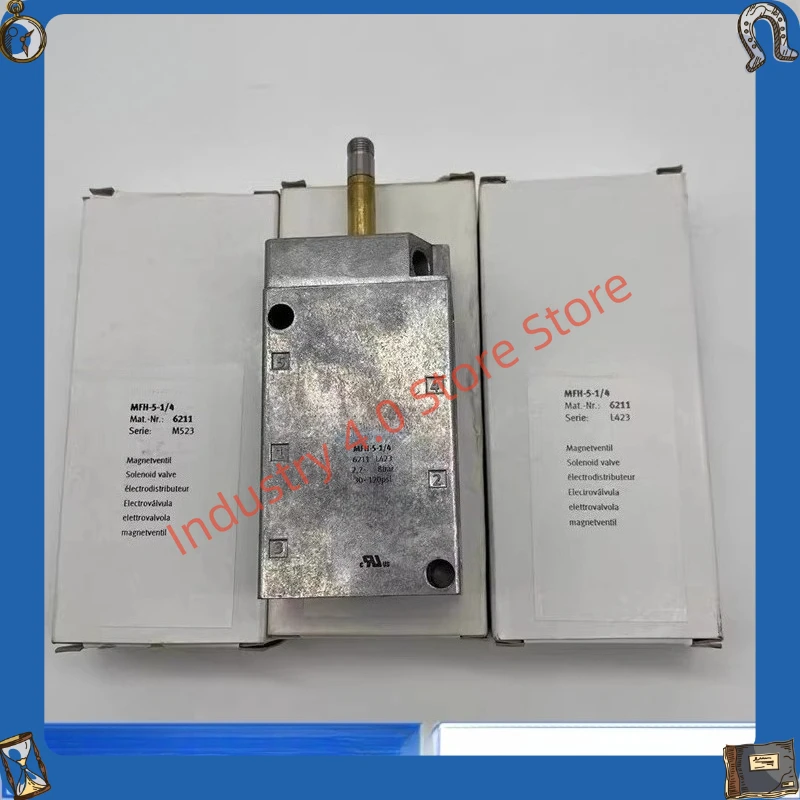 Cone valve two position five way solenoid valve MFH- 5-1/4 6211 pneumatic components
Cone valve two position five way solenoid valve MFH- 5-1/4 6211 pneumatic components