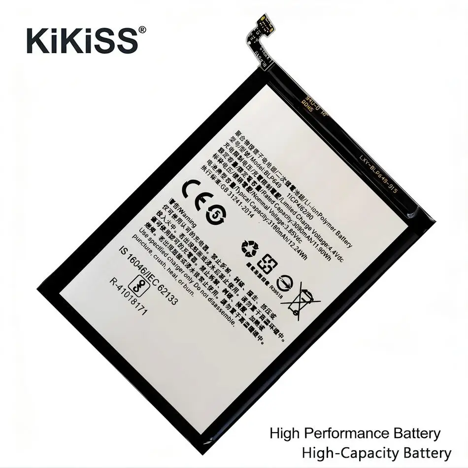 Mobile Phone Battery BLP649 High-Efficiency 3180mAh High Compatibility For Oppo F5 Lite A83 A1 A83T
Mobile Phone Battery BLP649 High-Efficiency 3180mAh High Compatibility For Oppo F5 Lite A83 A1 A83T