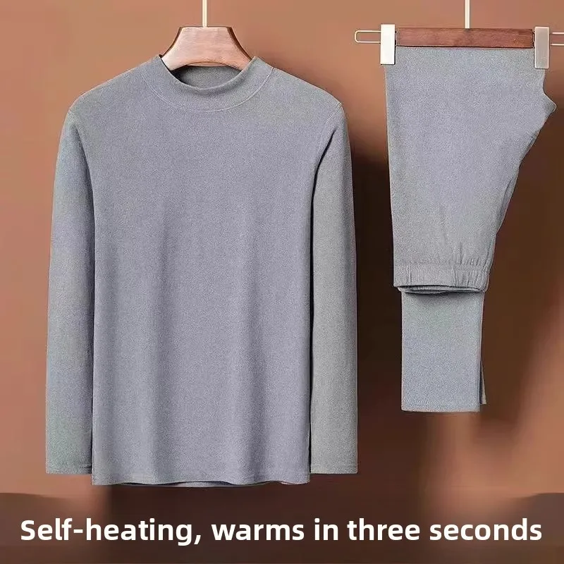 2025 New Double-Sided German Velvet Thermal Warm Men's Autumn Winter Slim Fit Casual Base Layer irt Two-Piece Set
2025 New Double-Sided German Velvet Thermal Warm Men's Autumn Winter Slim Fit Casual Base Layer irt Two-Piece Set
