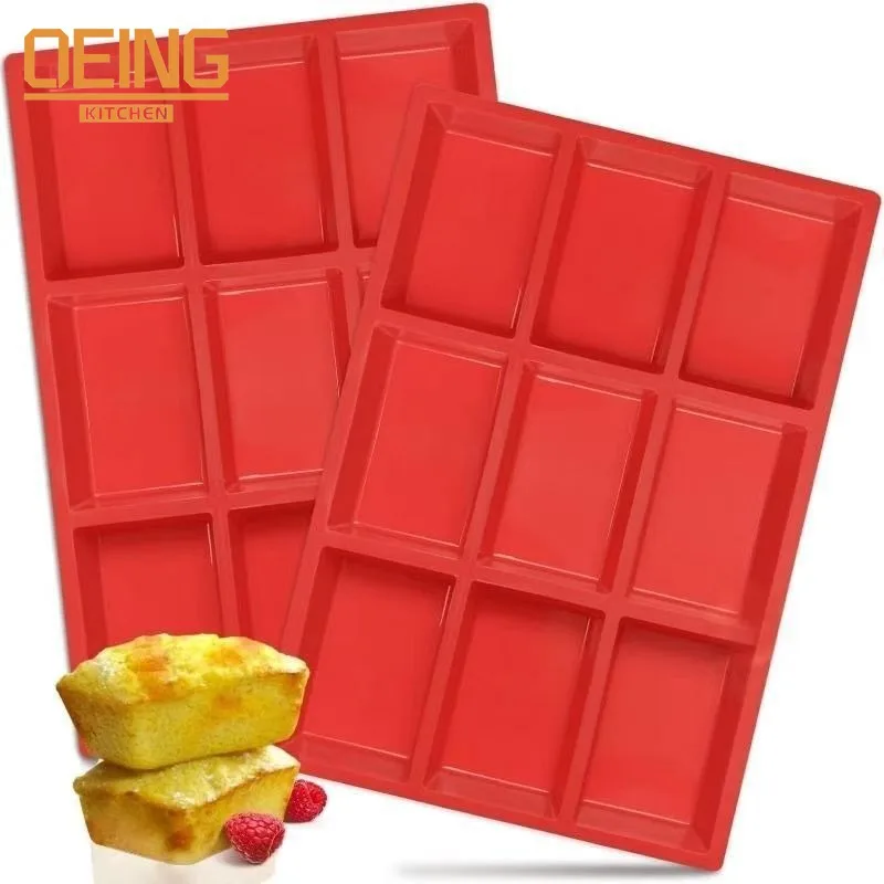Rectangle Silicone Mini Loaf Pan Non-Stick Bread Molds for Baking Mini Loaf Cake Brownie Chocolate Cookie Gummies Baking Pan
Rectangle Silicone Mini Loaf Pan Non-Stick Bread Molds for Baking Mini Loaf Cake Brownie Chocolate Cookie Gummies Baking Pan