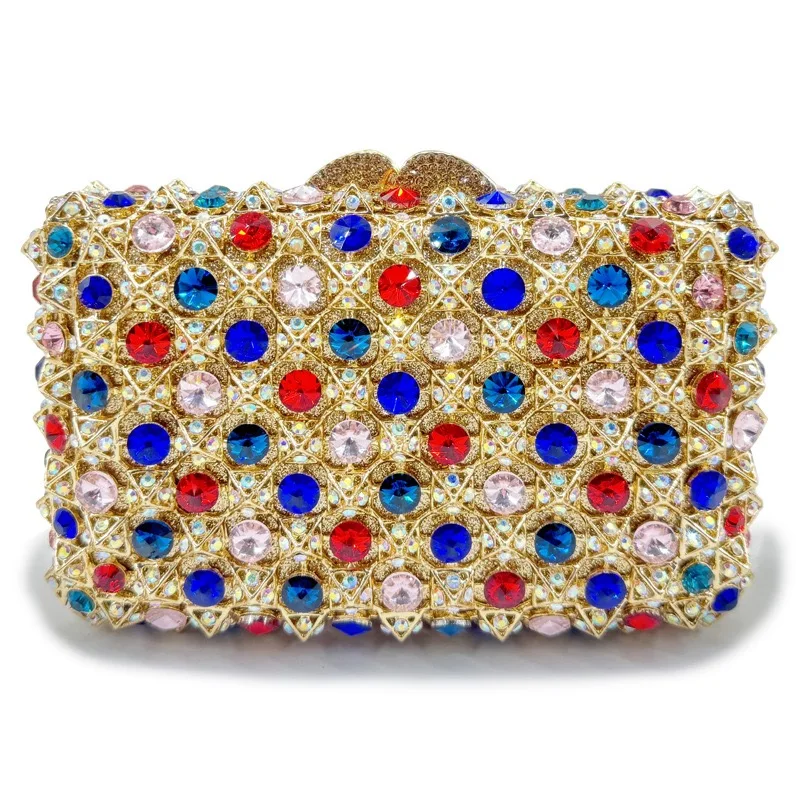 Luxury Pink Bow Rhinestone Evening Clutch for Women, Sparkling Crystal Formal Party Wedding Purse Handbag
Luxury Pink Bow Rhinestone Evening Clutch for Women, Sparkling Crystal Formal Party Wedding Purse Handbag