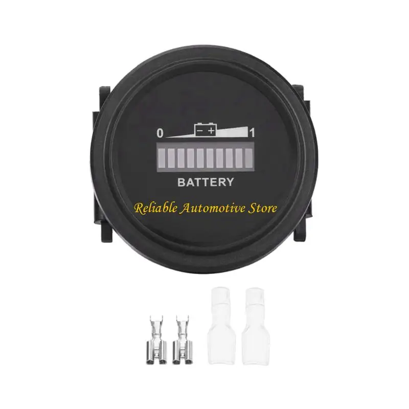 M68B Strong ABS Battery Charge Discharge Indicator Waterproof Battery Voltage Indicator Easy to Use for Vehicles Equipment
M68B Strong ABS Battery Charge Discharge Indicator Waterproof Battery Voltage Indicator Easy to Use for Vehicles Equipment