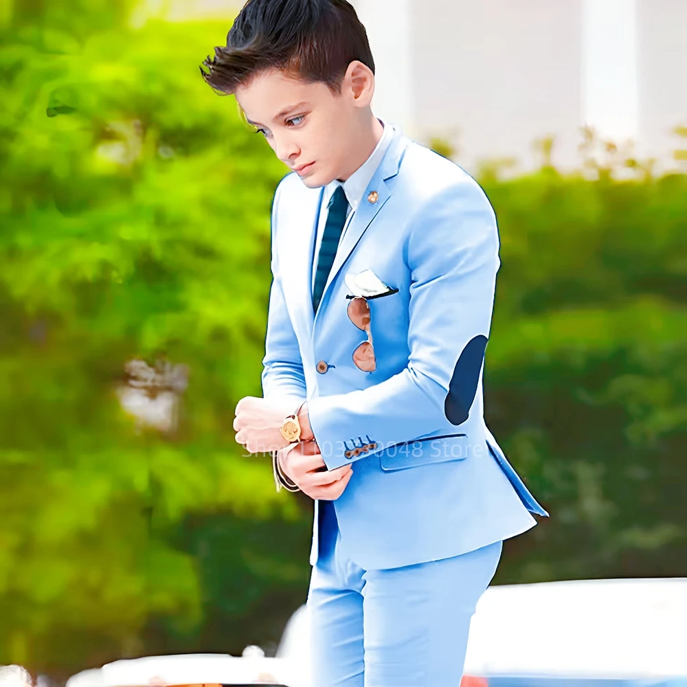 Kids Boy Formal Wedding Suits Notch Lapel 2-Piece Party Prom Tuxedo Jacket And Pants Casual Suit for Children Outfits Aged 2-18
Kids Boy Formal Wedding Suits Notch Lapel 2-Piece Party Prom Tuxedo Jacket And Pants Casual Suit for Children Outfits Aged 2-18