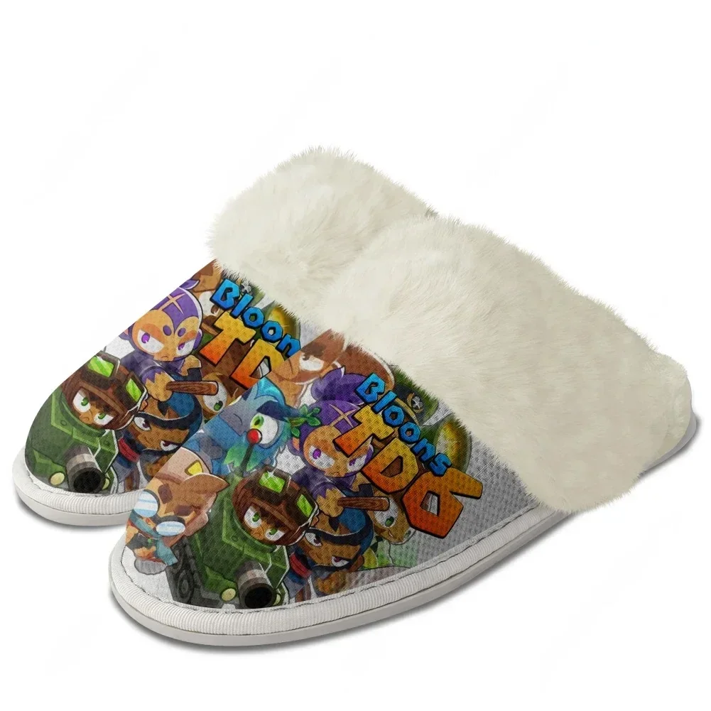 Bloons TD6 Plush Slippers Keep Warm Shoes Mens Womens Home Cotton Bedroom Customized Thermal Lightweight Slipper DIY
Bloons TD6 Plush Slippers Keep Warm Shoes Mens Womens Home Cotton Bedroom Customized Thermal Lightweight Slipper DIY