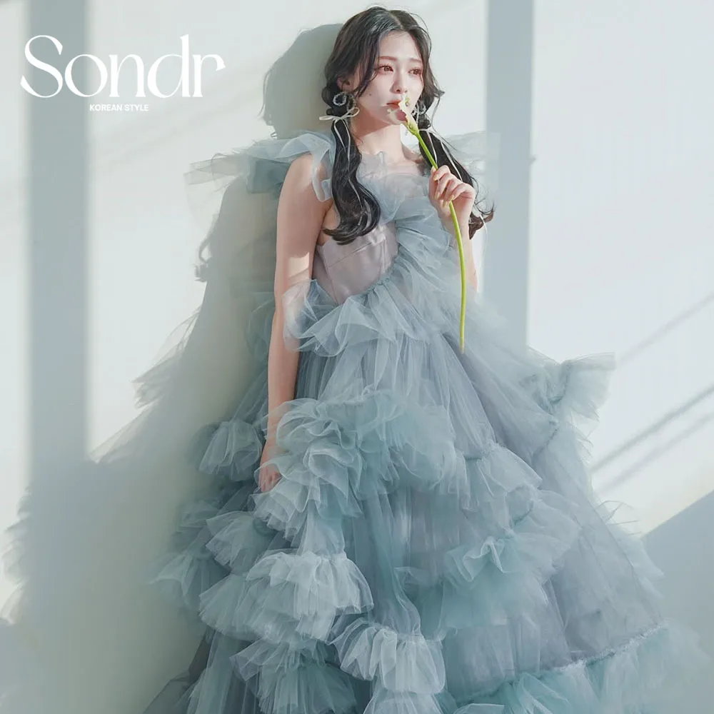 Sondr Fairy Blue Роскошные японские свадебные платья Корейская фотосессия без бретелек с рюшами для выпускного вечера Платье принцессы по индивидуальному заказу
Sondr Fairy Blue Роскошные японские свадебные платья Корейская фотосессия без бретелек с рюшами для выпускного вечера Платье принцессы по индивидуальному заказу