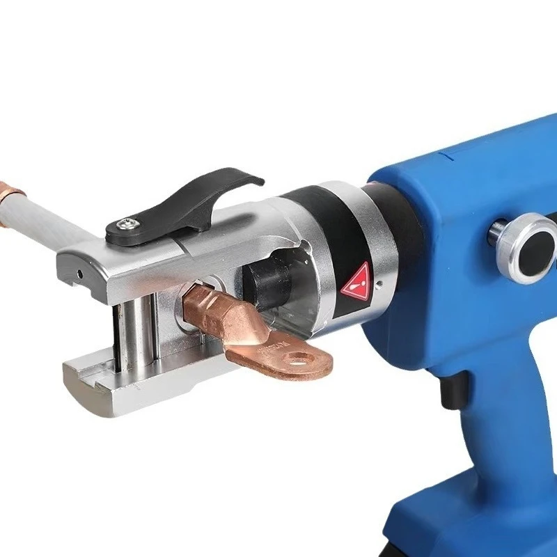 Electric hydraulic pliers Rechargeable crimping pliers Small portable copper nose terminal Crimping electrical pliers
Electric hydraulic pliers Rechargeable crimping pliers Small portable copper nose terminal Crimping electrical pliers