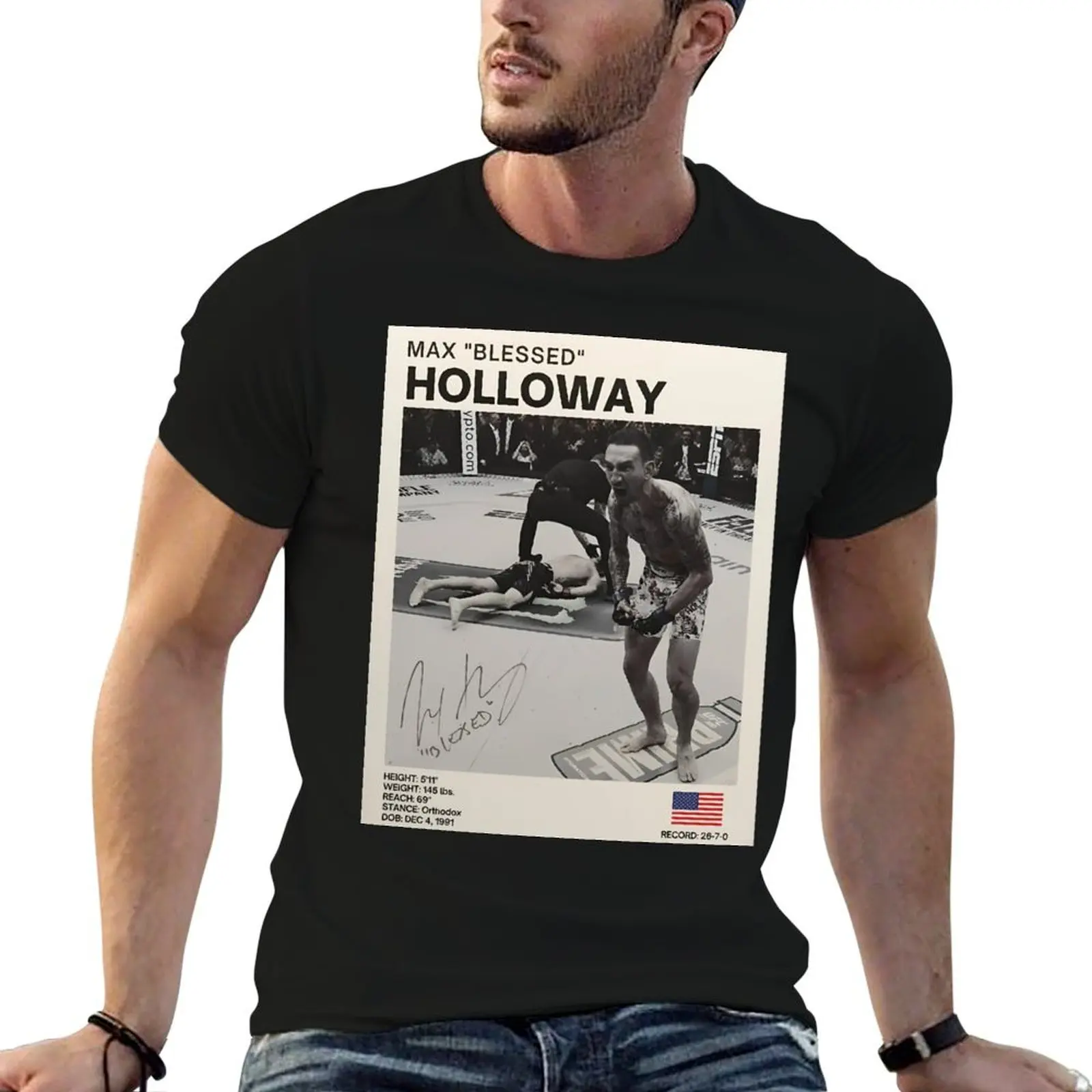 MAX HOLLOWAY BMF UNCROWNED KING EDITION T-Shirt cotton tshirt 100% graphic t shirts for man man t shirt graphic T-shirt
MAX HOLLOWAY BMF UNCROWNED KING EDITION T-Shirt cotton tshirt 100% graphic t shirts for man man t shirt graphic T-shirt