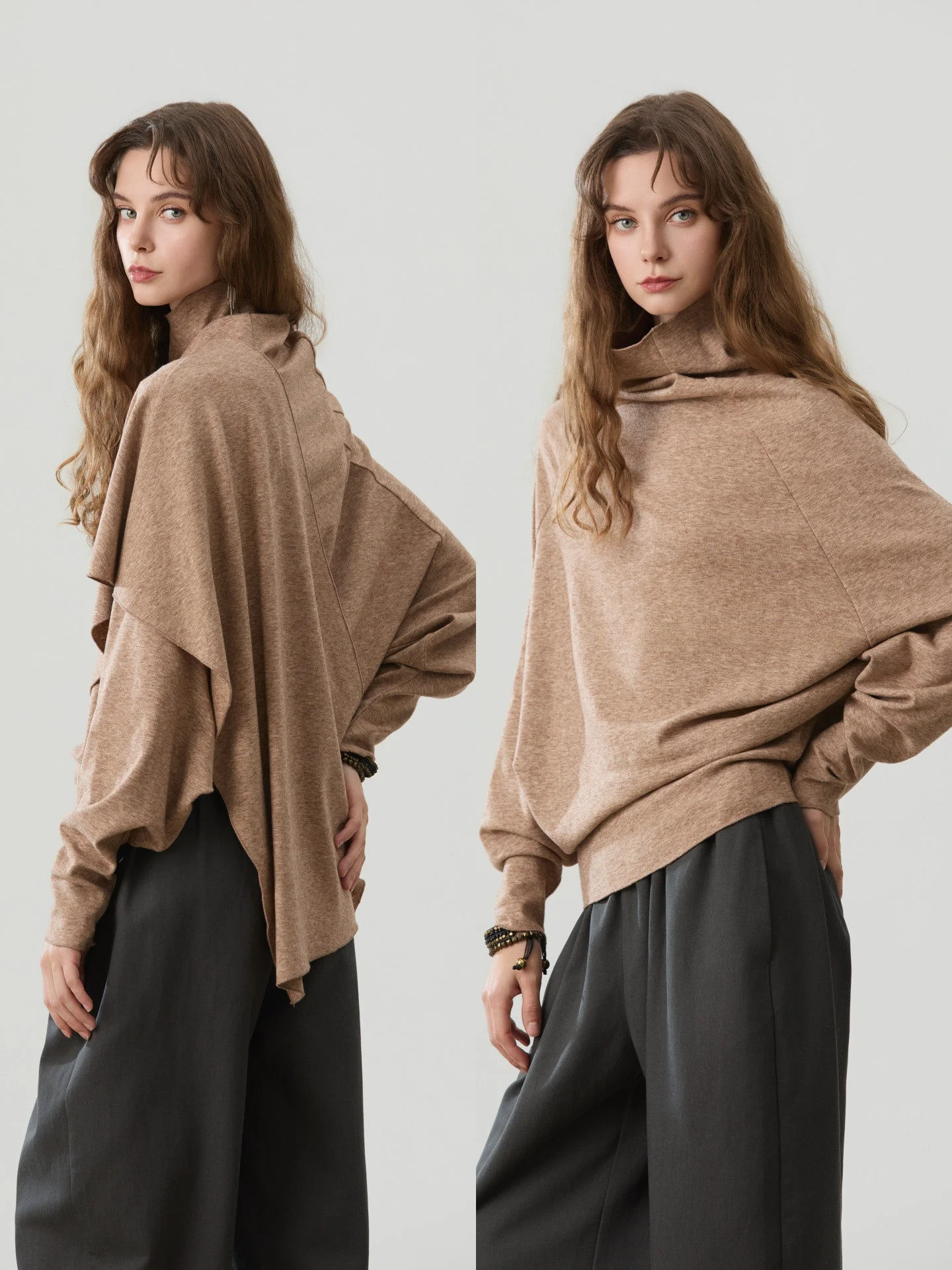 Оригинальный комплект из 2 предметов Fce-Like с запахом и капюшоном Ne Loose Lazy, шерстяной вязаный свитер, женская мода
Оригинальный комплект из 2 предметов Fce-Like с запахом и капюшоном Ne Loose Lazy, шерстяной вязаный свитер, женская мода