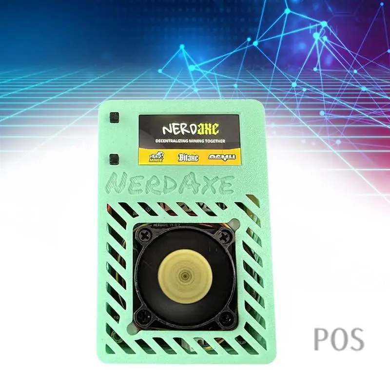 Nerdaxe Miner With Display Nerdminer 500Gh/S BM1366 S19XP ASIC Bitaxe Bitcoin Micro Miner Lottery Mining Miner-POS
Nerdaxe Miner With Display Nerdminer 500Gh/S BM1366 S19XP ASIC Bitaxe Bitcoin Micro Miner Lottery Mining Miner-POS