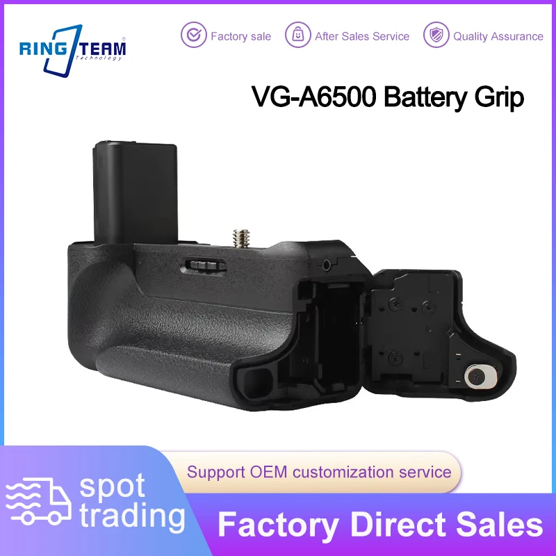 VG-A6500 Vertical Battery Grip Holder for Sony A6500 SLR Digital Camera as work with NP-FW50 Battery
VG-A6500 Vertical Battery Grip Holder for Sony A6500 SLR Digital Camera as work with NP-FW50 Battery