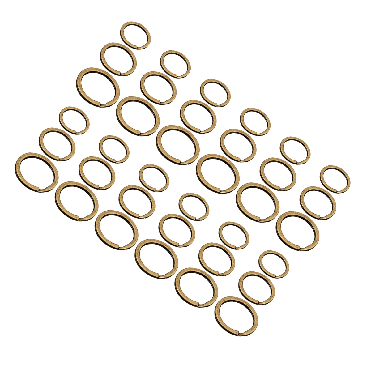 150 Pcs Key Ring Keychain Parts Metal Copper Durable Lightweight Keyring Holder for Keys Accessories Bags Processing
150 Pcs Key Ring Keychain Parts Metal Copper Durable Lightweight Keyring Holder for Keys Accessories Bags Processing