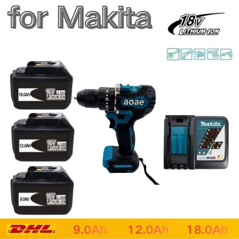 Подходит для литиевых аккумуляторов Makita 18В 18Ач, 12Ач, 9Ач, перезаряжаемых литиевых батарей.
Подходит для литиевых аккумуляторов Makita 18В 18Ач, 12Ач, 9Ач, перезаряжаемых литиевых батарей.
