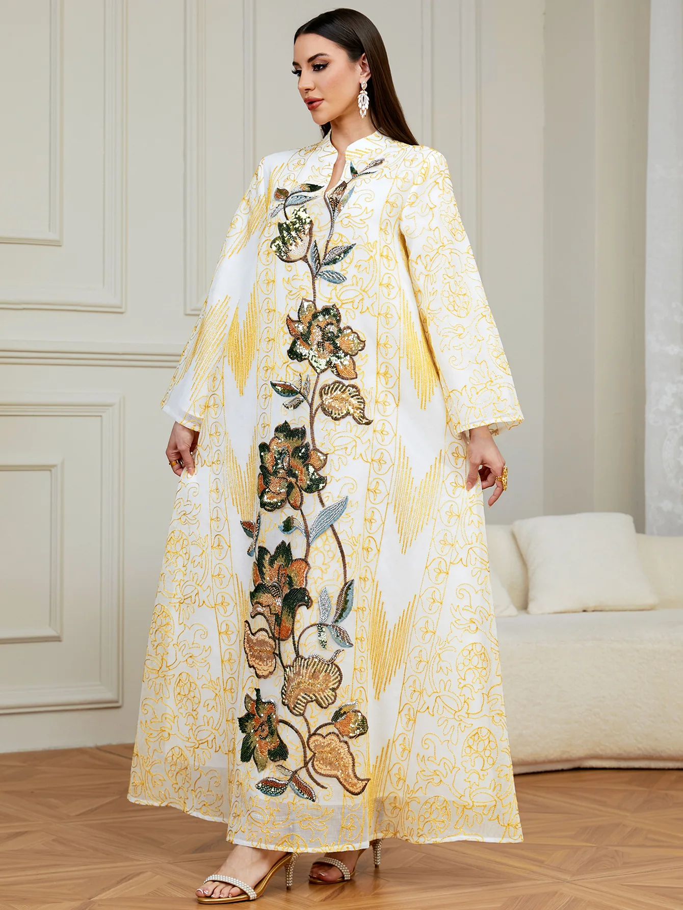 Ramadan Jalabiya Kebaya Embroidery Abaya Caftan Party Women Dress Dubai Robe Islam Clothing Muslim Kaftan Morocco Turkey Gown
Ramadan Jalabiya Kebaya Embroidery Abaya Caftan Party Women Dress Dubai Robe Islam Clothing Muslim Kaftan Morocco Turkey Gown