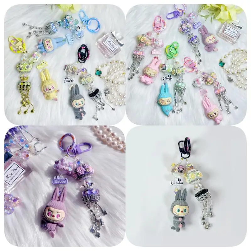 New Cute Cartoon Labubu Monster Doll Yoga Series mobile phone Pendant Backpack Keychain Kawaii mobile phone Girl Birthday Gift
New Cute Cartoon Labubu Monster Doll Yoga Series mobile phone Pendant Backpack Keychain Kawaii mobile phone Girl Birthday Gift