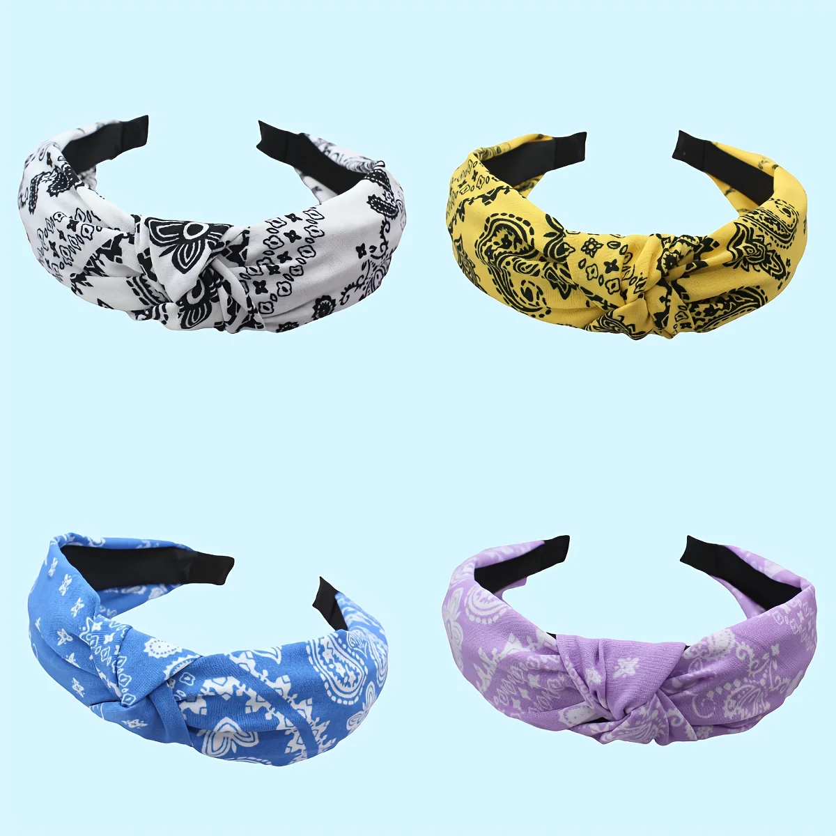 1PC Classic Paisley Print Cloth Knotted Headbands for Women Girls Casual Shopping Hair Hoop Accessories Printing Hairbands
1PC Classic Paisley Print Cloth Knotted Headbands for Women Girls Casual Shopping Hair Hoop Accessories Printing Hairbands