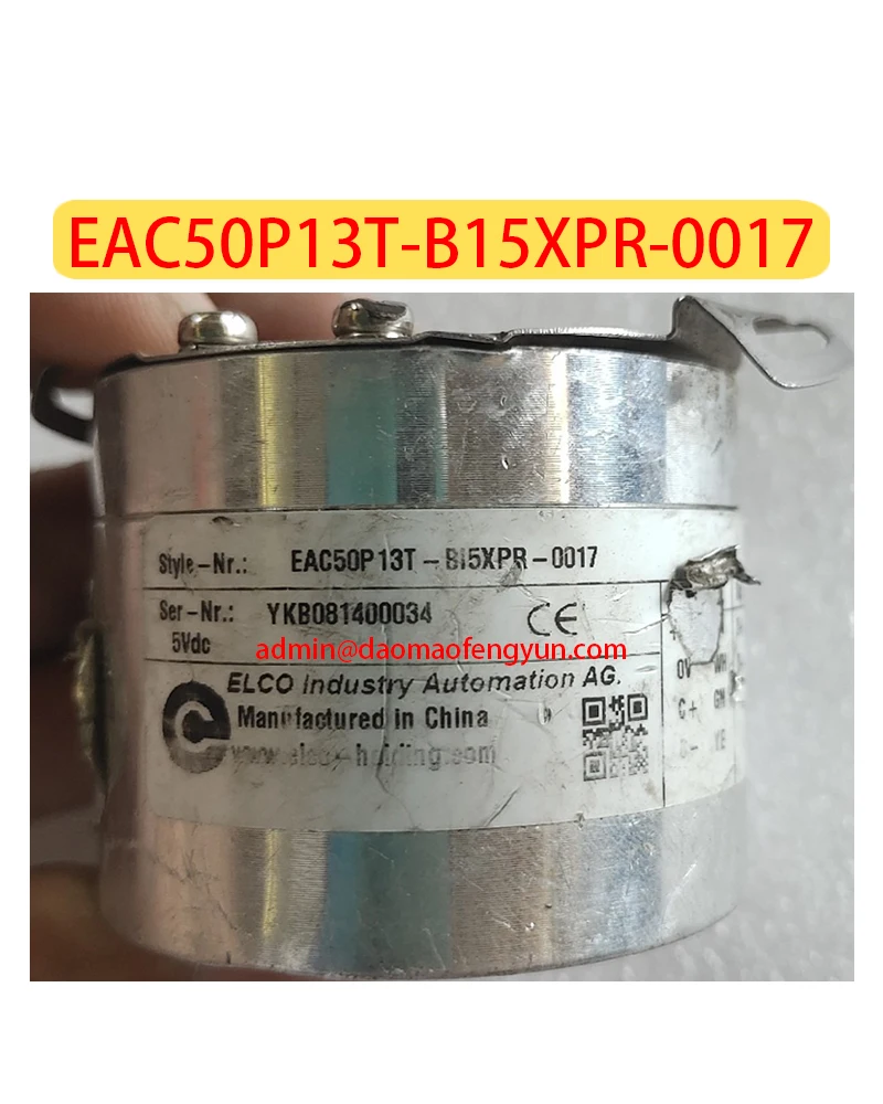 EAC50P13T-B15XPR-0017 Second hand Encoders EAC50P13T B15XPR 0017,Fast shipping
EAC50P13T-B15XPR-0017 Second hand Encoders EAC50P13T B15XPR 0017,Fast shipping