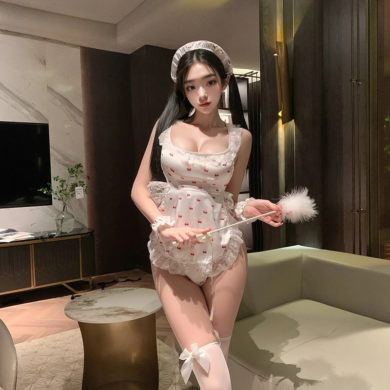 New Sexy Lingerie Sexy and Cute Lace Apron Pure Maid Uniform Seductive Maid Uniform Support customized
New Sexy Lingerie Sexy and Cute Lace Apron Pure Maid Uniform Seductive Maid Uniform Support customized