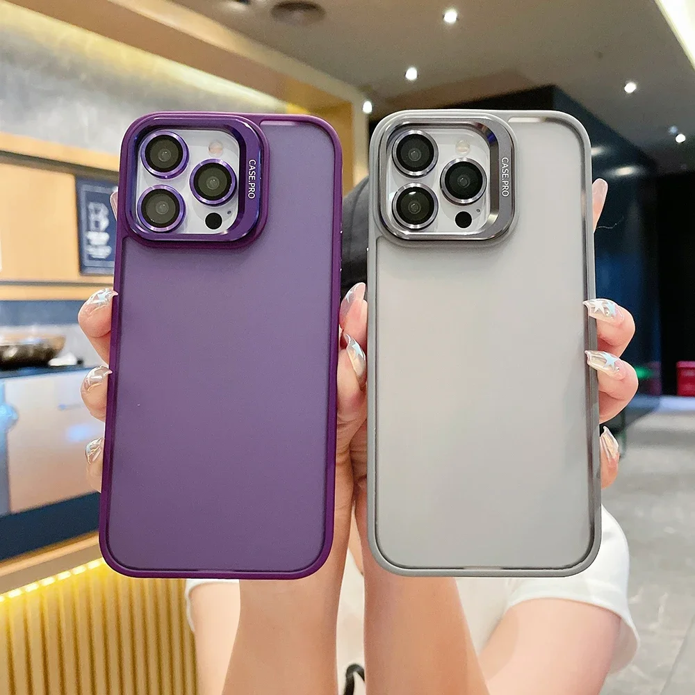 Breathable Mesh Soft TPU Bumper Phone Case For iPhone 15 14 Plus 13 12 11 Pro Max Metal Stand Matte Plastic Back Cover
Breathable Mesh Soft TPU Bumper Phone Case For iPhone 15 14 Plus 13 12 11 Pro Max Metal Stand Matte Plastic Back Cover