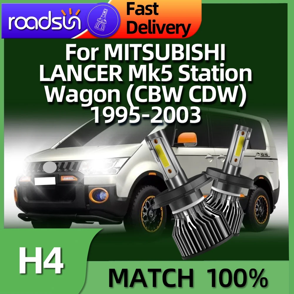 Roadsun H4 LED Headlight 150W Car Light For MITSUBISHI LANCER Mk5 Station Wagon CBW CDW 1995 96 97 98 1999 2000 2001 2002 2003
Roadsun H4 LED Headlight 150W Car Light For MITSUBISHI LANCER Mk5 Station Wagon CBW CDW 1995 96 97 98 1999 2000 2001 2002 2003