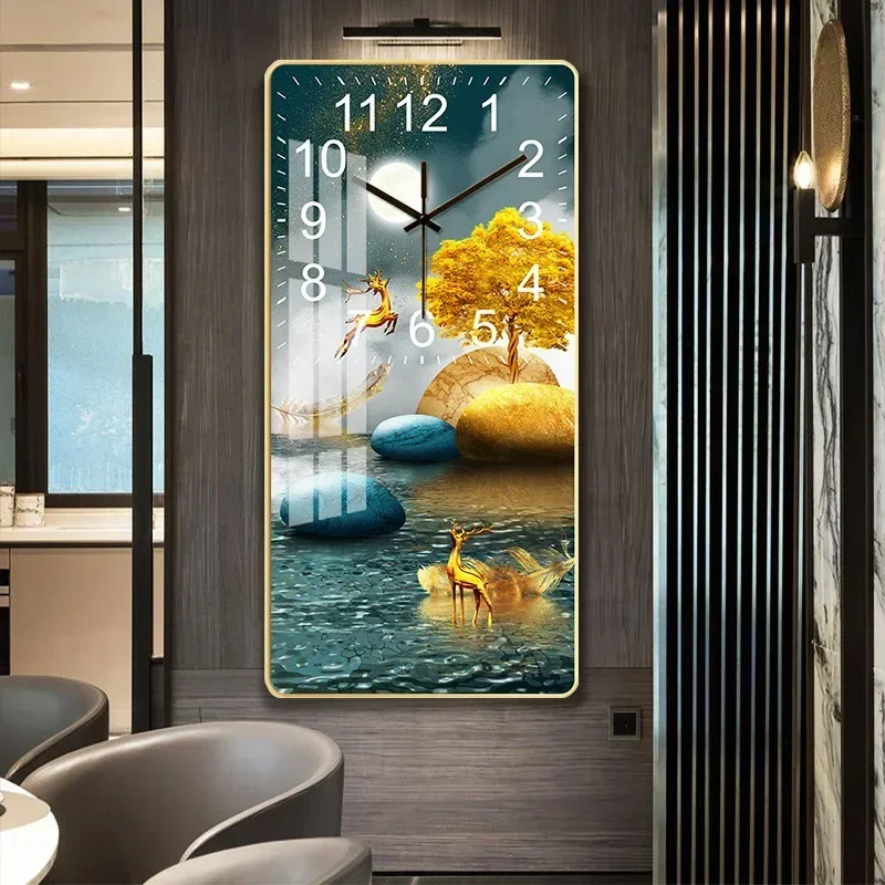 Rectangular Crystal Porcelain Living Room Study Wall Clock Wall Hanging Home Fashion Simple Mute Clock Creative
Rectangular Crystal Porcelain Living Room Study Wall Clock Wall Hanging Home Fashion Simple Mute Clock Creative