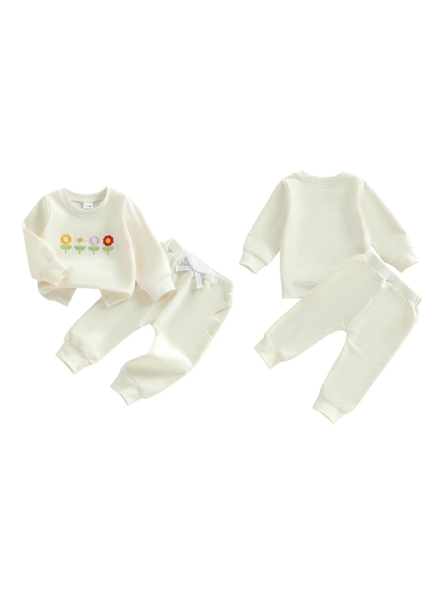 Adorable Toddler Girl Spring Ensemble Floral Embroidered Long Sleeve Top Stretchy Waistband Pants for a Stylish Look
Adorable Toddler Girl Spring Ensemble Floral Embroidered Long Sleeve Top Stretchy Waistband Pants for a Stylish Look