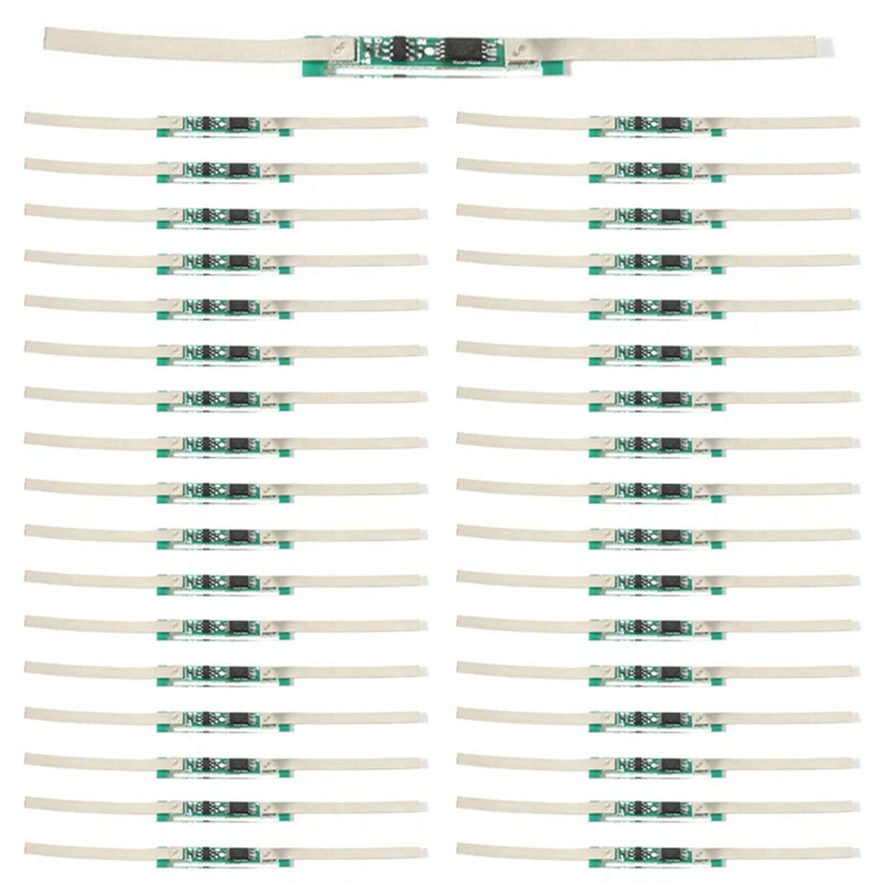 400 шт. 3A плата защиты BMS для 1S 3,7 В 18650 литий-литиевой батареи
400 шт. 3A плата защиты BMS для 1S 3,7 В 18650 литий-литиевой батареи