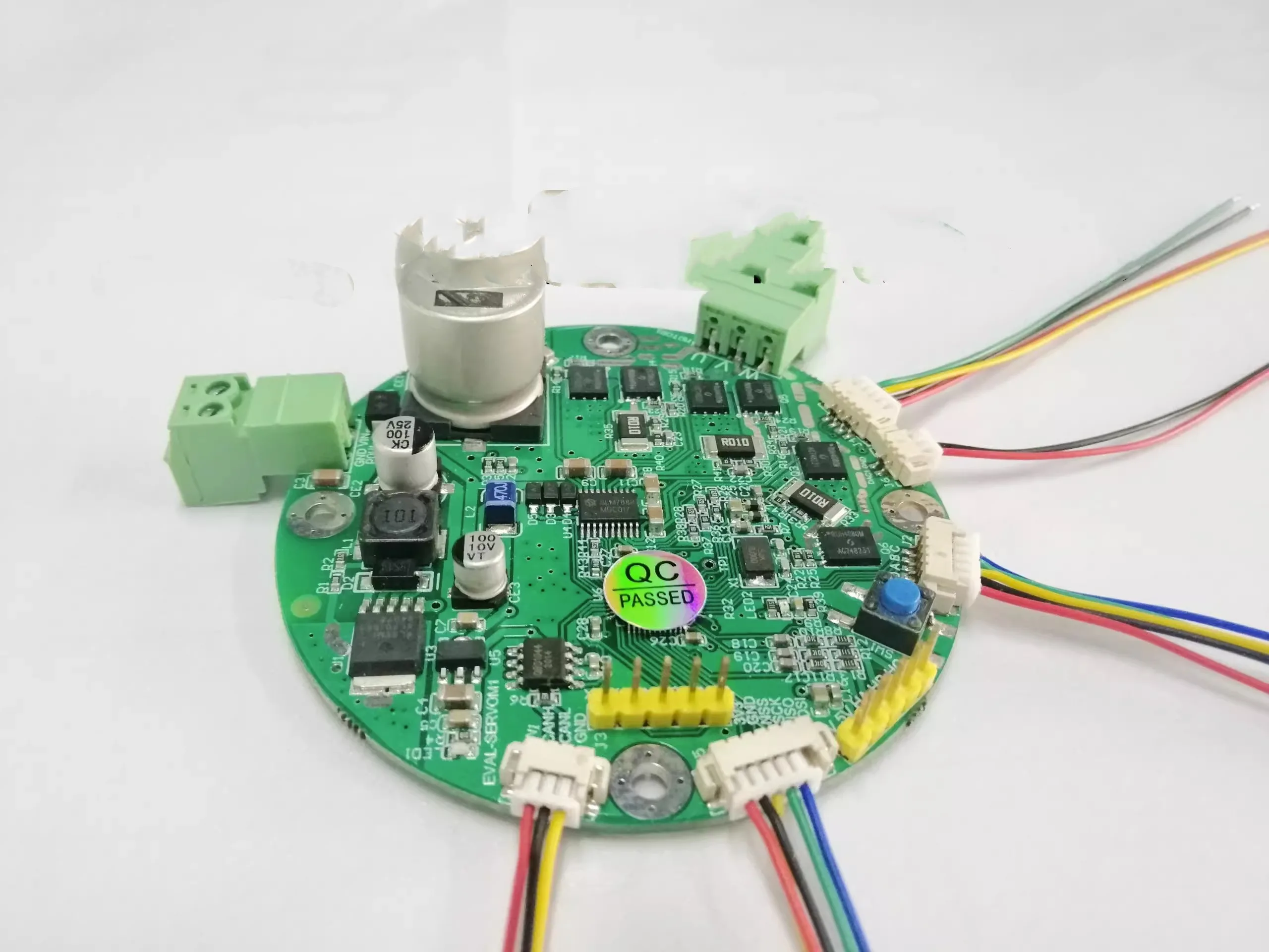 Low Voltage Servo PMSM/BLDC Motor Development Board ST FOC Development Board MCU Built-in Op Amp Pga Comparator
Low Voltage Servo PMSM/BLDC Motor Development Board ST FOC Development Board MCU Built-in Op Amp Pga Comparator